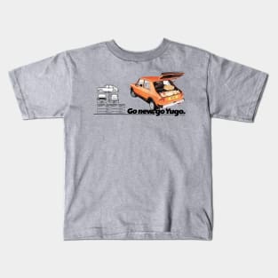 ZASTAVA YUGO - advert Kids T-Shirt